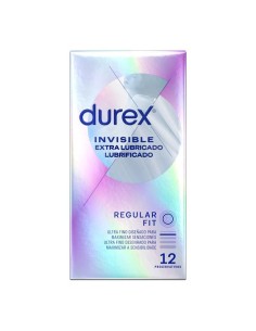 Preservativos Invisible Extra Lubricación 12ud 2