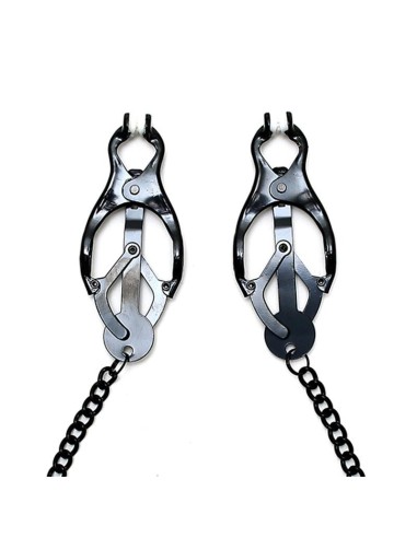 Pinzas para Pezones Estilo Mariposa con Cadena