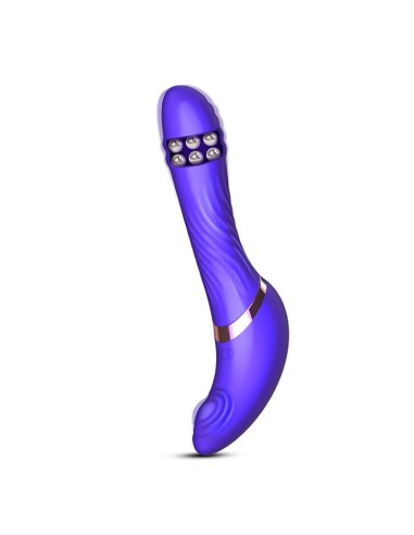 Rayden Vibrador con Pulsación y Bolas Internas Desmontable Dos Posiciones