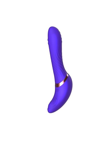 Rayden Vibrador con Pulsación y Bolas Internas Desmontable Dos Posiciones