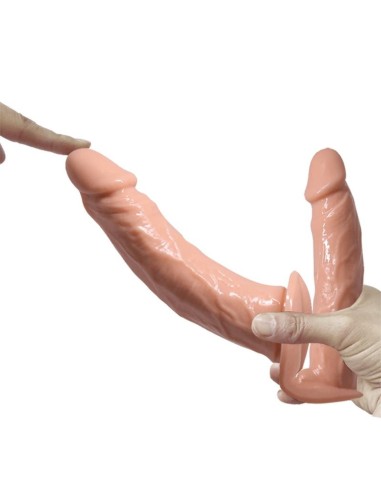 Arnés con Dildo Doble 7.1  5.9
