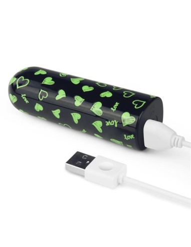 Bala Vibradora Brilla en la Oscuridad Glow-in-the-dark