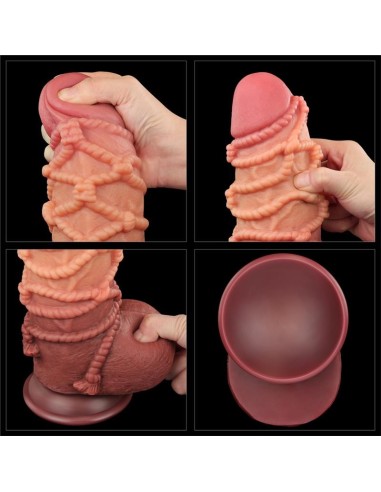 Dildo Dual Layer Tamaño King Nature 9.5