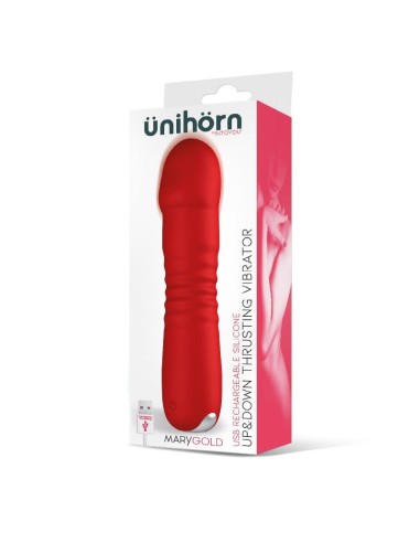 Marygold Estimulador con Movimiento Thrusting Up & Down  USB Silicona