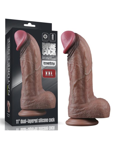 Dildo Silicona Dual Layered XXL 11
