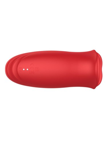 Ember Masajeador Forma Boca con Lameteo y Vibración USB Silicona