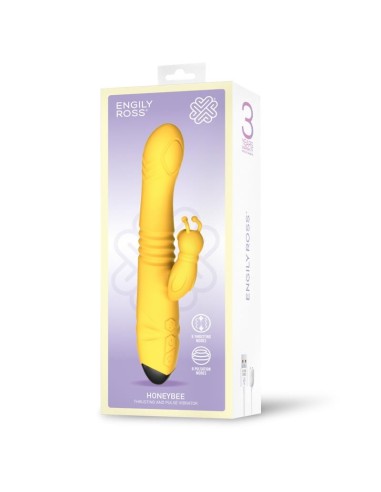 Honeybee Vibrador con Thrusting y Pulsación