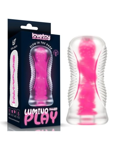 Masturbador Lumino Play Brilla en la Oscuridad 6.0