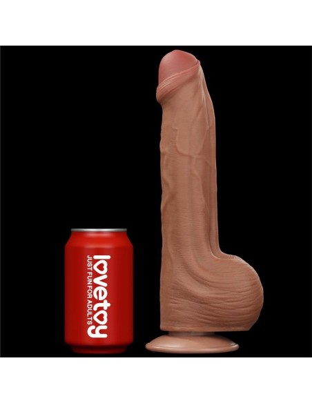 Dildo Dual Density Piel Desizante 11.5