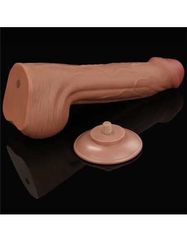 Dildo Dual Density Piel Desizante 11.5