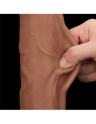 Dildo Dual Density Piel Desizante 11.5