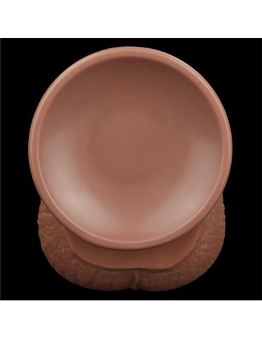 Dildo Dual Density Piel Deslizante 13.5