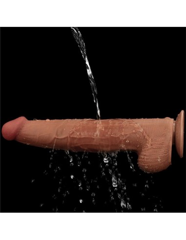 Dildo Dual Density Piel Deslizante 13.5