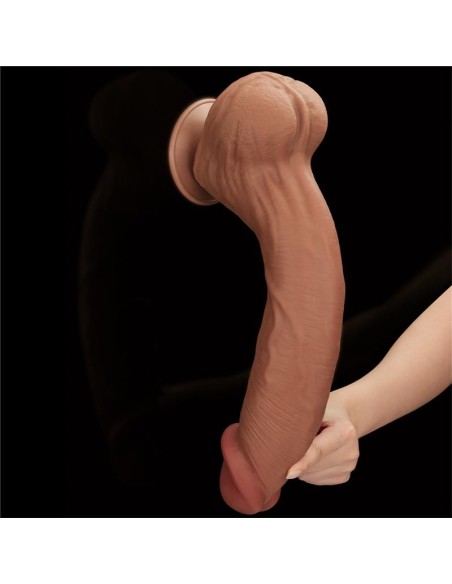 Dildo Dual Density Piel Deslizante 14