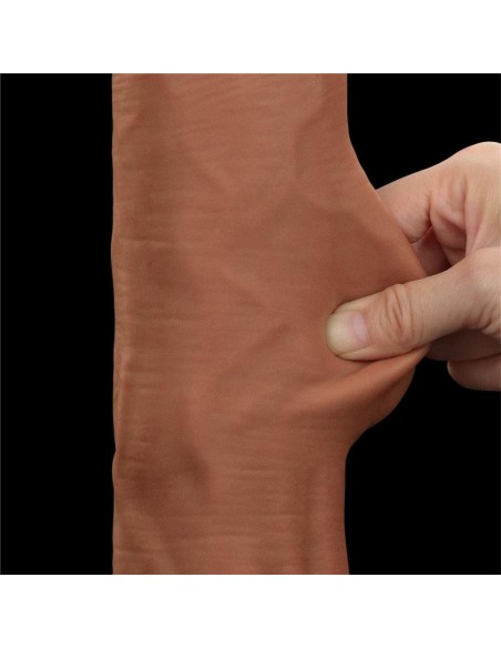 Dildo Dual Density Piel Deslizante 14