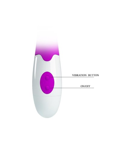 Pretty Love Vibrador Snappy Color Púrpura