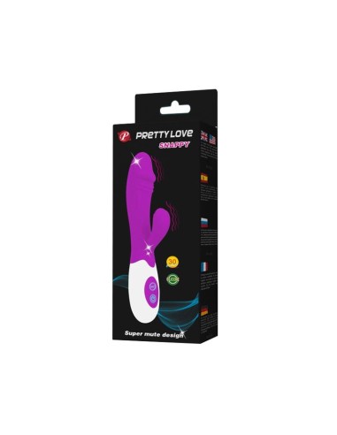 Pretty Love Vibrador Snappy Color Púrpura