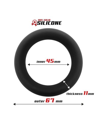 Anillo para el Pene Silicona Sólida 4.5 cm
