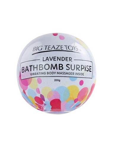 Bath Bomb Surprise w/ Vibrating Bullet Lavender