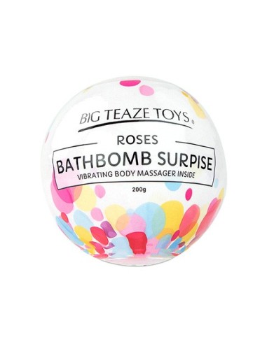 Bath Bomb Surprise w/ Vibrating Bullet Rose