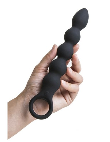 Bolas Anales con vibración Beadly - Black