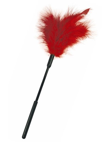 FEATHER TICKLER 7.. RED