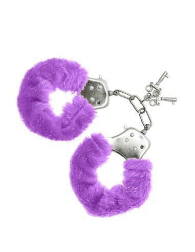 Furry Cuffs Purple