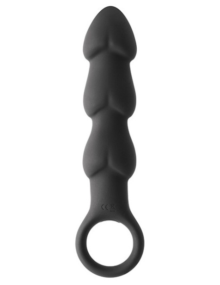 Plug Anal con Vibración Lovely - Black