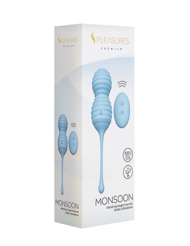 Bolas Vaginales Control Remoto - Monsoon Blue