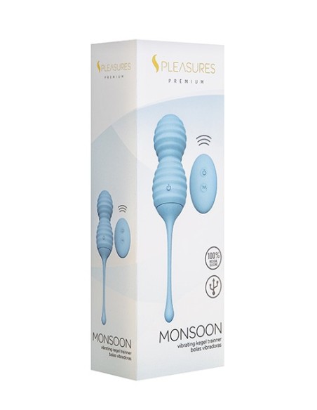 Bolas Vaginales Control Remoto - Monsoon Blue