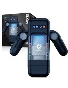 Elon Masturbador Inteligente Función Up and Down, Calor, Vibración y Soporte Movil
