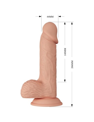 Vibrador Realista 8,1 Control Remoto