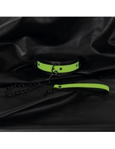 Collar con Correa que Brilla en la Oscuridad 2