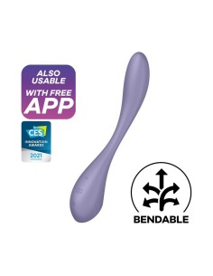 G-Spot Flex 5 Multi Vibrador con Satisfyer Connect APP Lilac