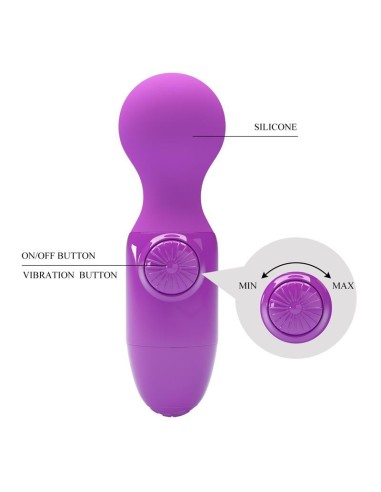 Mini Masajeador Little Cute Purpura