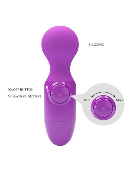 Mini Masajeador Little Cute Purpura