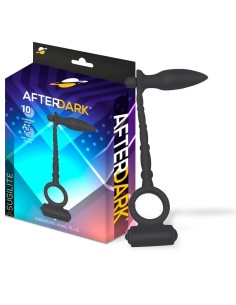 Sugilite Plug Anal con Vibración y Anillo para el Pene con Vibración