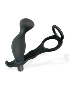 Larimar Plug Anal con Vibración y Anillo para Pene y Testículos 2