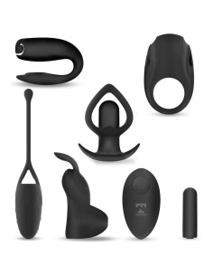 Six-In-One Kit de Bala Vibradora y 5 Accesorios de Silicona 2
