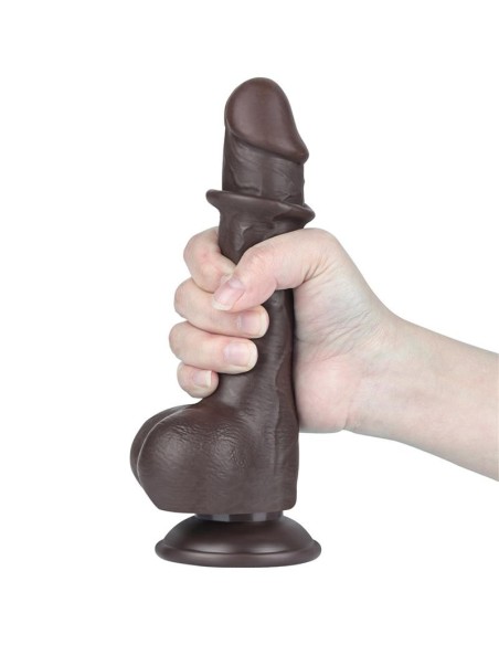 Dildo Dual Layer Piel Deslizante 7.5