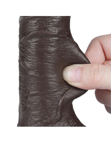 Dildo Dual Layer Piel Deslizante 7.5