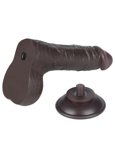 Dildo Dual Layer Piel Deslizante 7.5