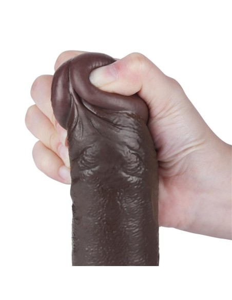 Dildo Dual Layer Piel Deslizante 9.5