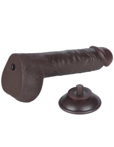 Dildo Dual Layer Piel Deslizante 9.5