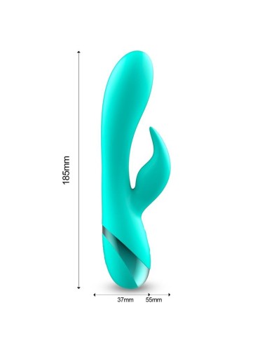 Vibrador Pertes USB Celeste