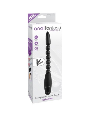 Anal Fantasy Collection  Flexa Pleaser Power Beads - Colour Black