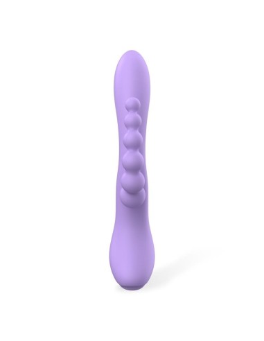 Lindsay Vibrador con Cadena Anal Silicona Líquida Unibody Flexible 2 Motores