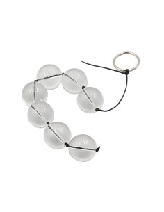 Cadena Anal con Bolas de Cristal 4 Tamaños 2