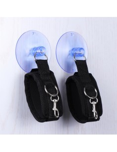 Esposas para Tobillos Ajustables con Ventosa