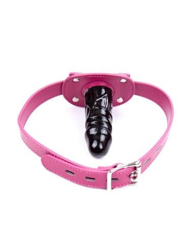 Mordaza de Dildo Ajustable 46-58 cm - Dildo: 10 cm